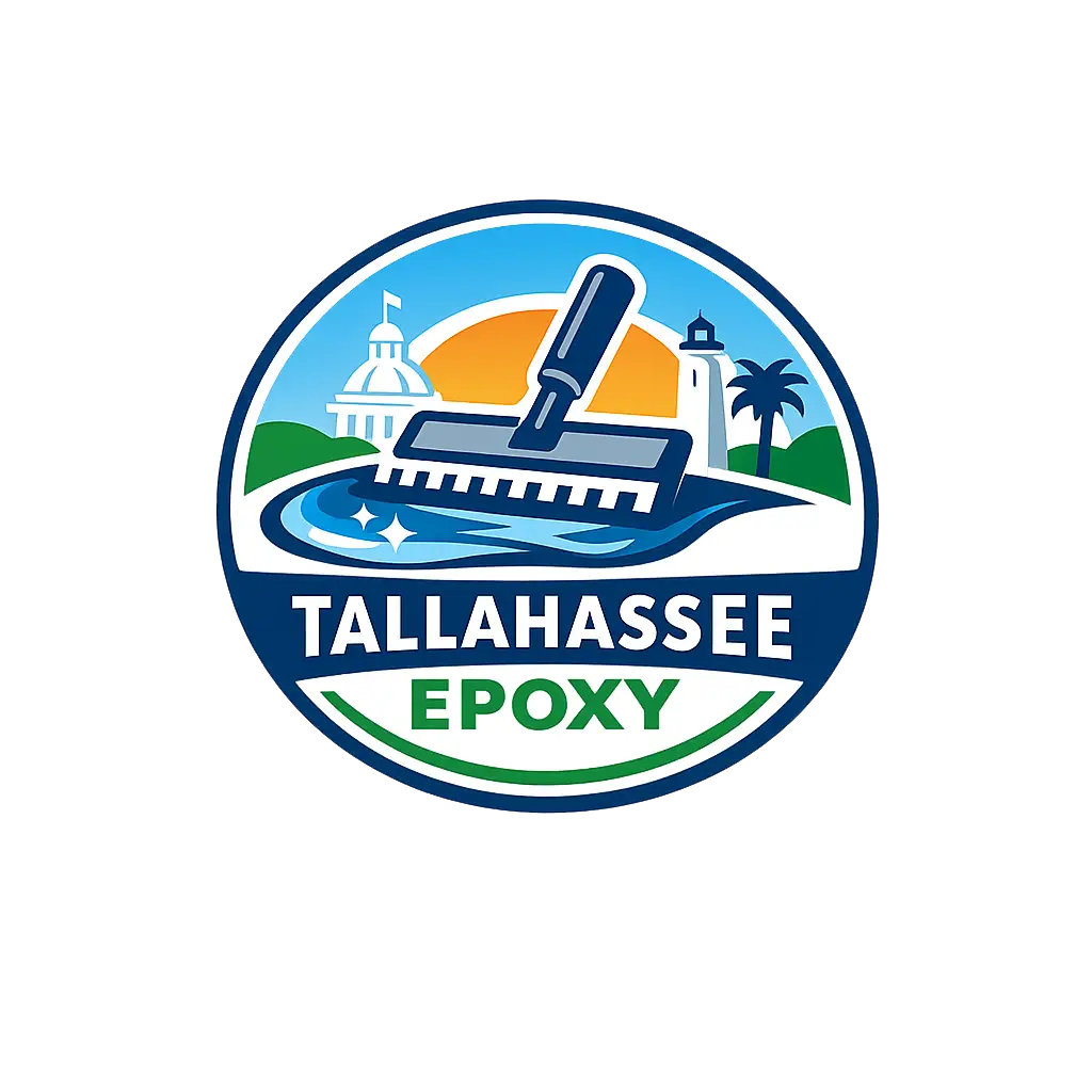 Tallahassee Epoxy logo for epoxy flooring and concrete coating services in Tallahassee, FL
